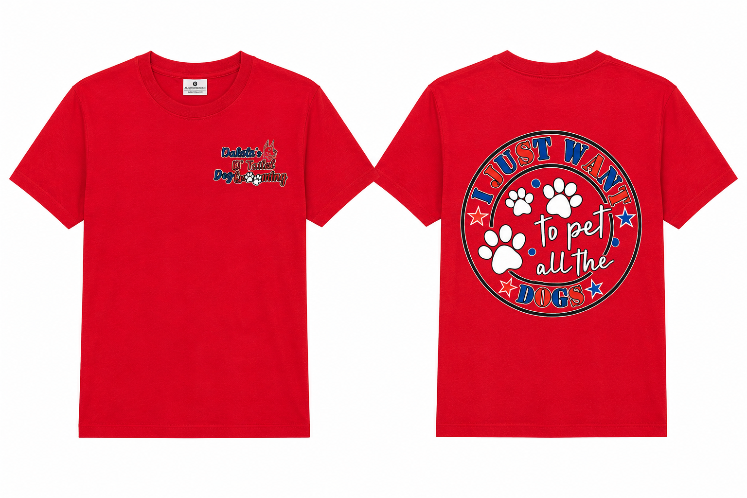 “I just want to pet all the dogs” Small T-Shirt