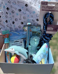 Small Blue Pup Party Box