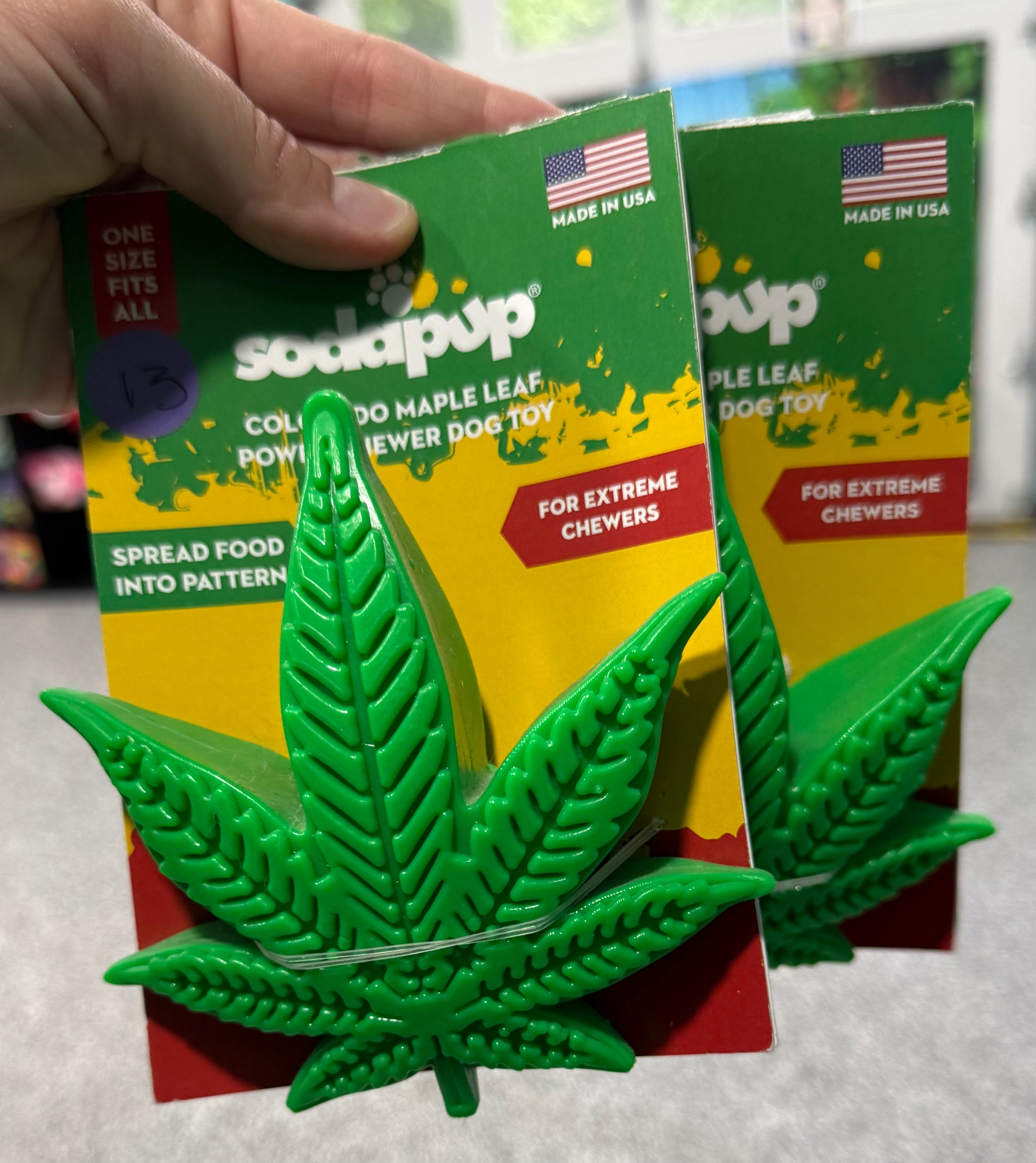 Maple Leaf Chew Toy