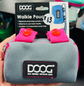 Pink & grey Neoprene DOOG poop bag holder
