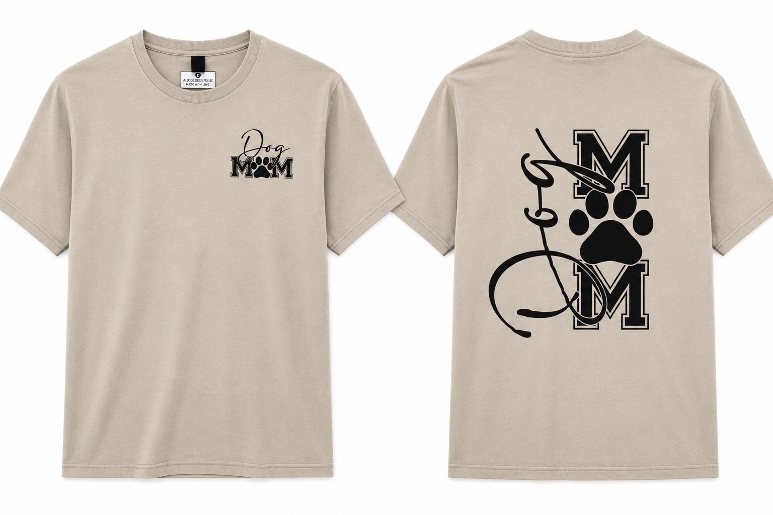 Dog Mom T Shirt XL