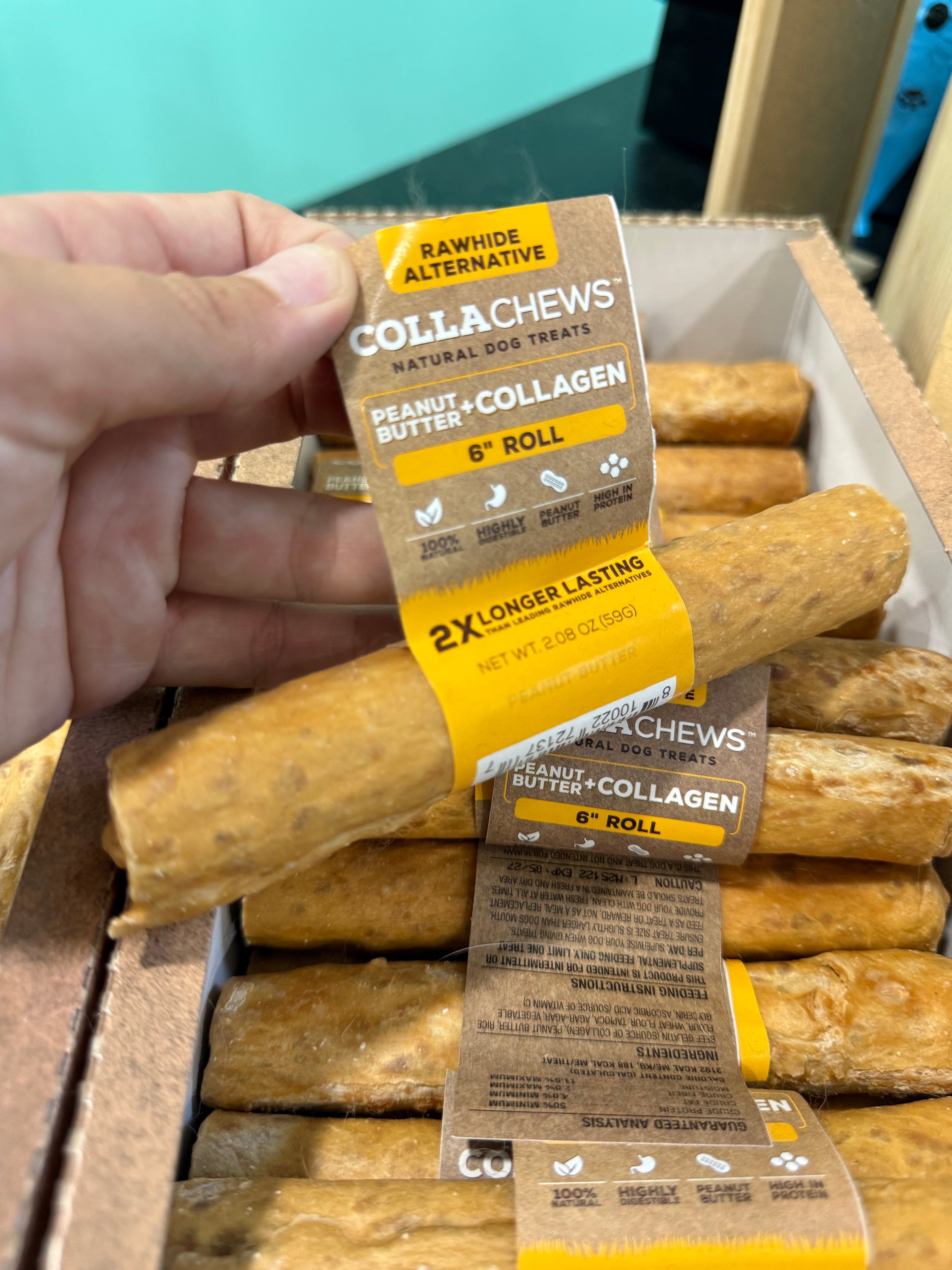 6” Peanut Butter & Collagen Chew