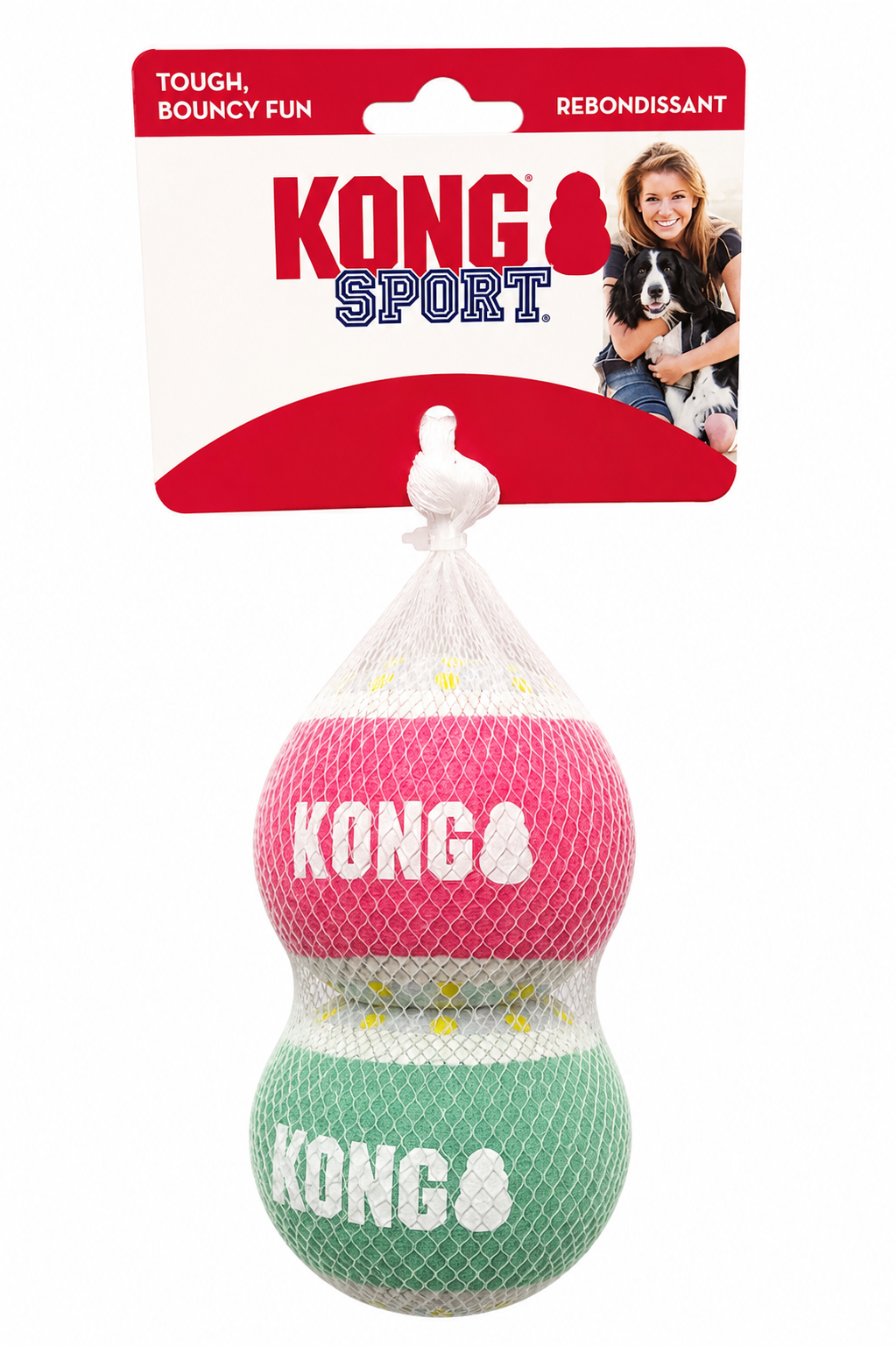 Kong Large Tennis Ball 2 pack