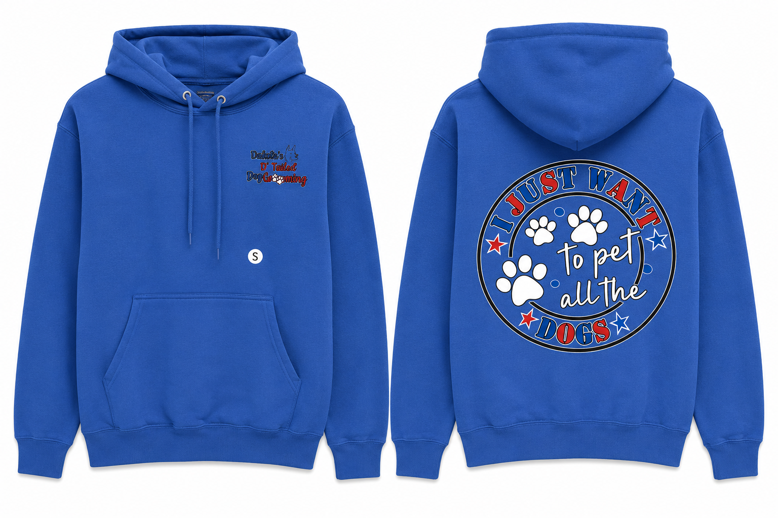“I Just Want To Pet All The Dogs” Small Hoodie