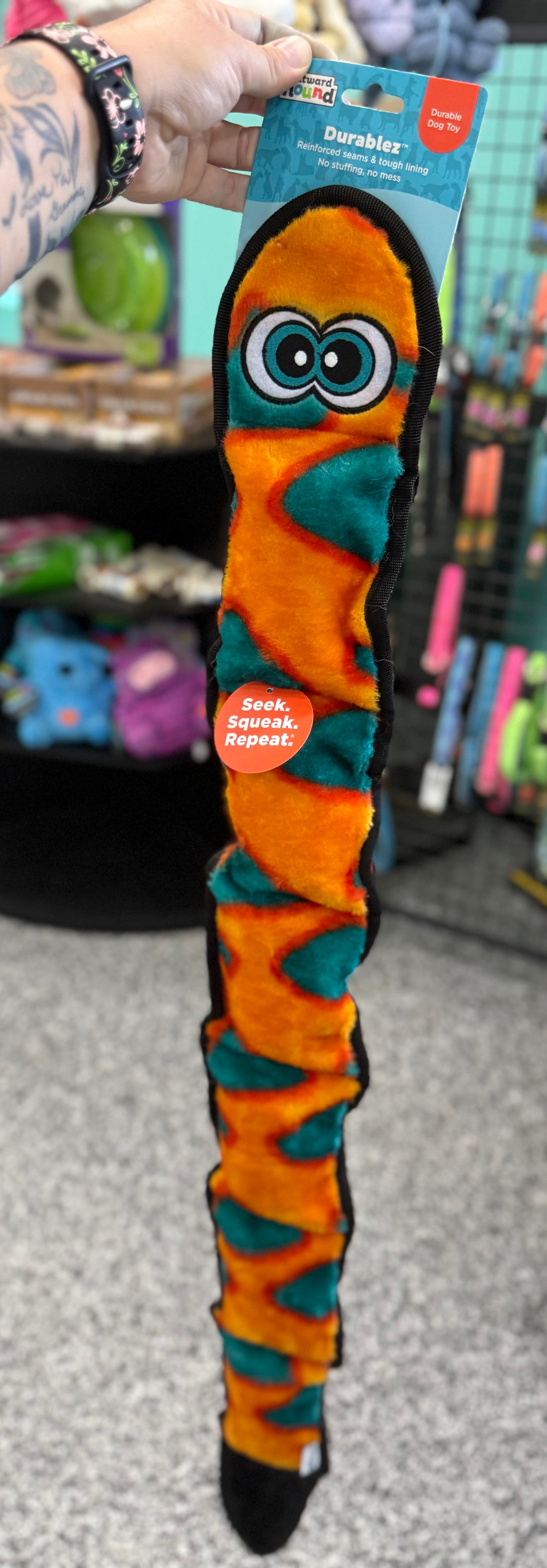 XL blue & orange Durablez Snake