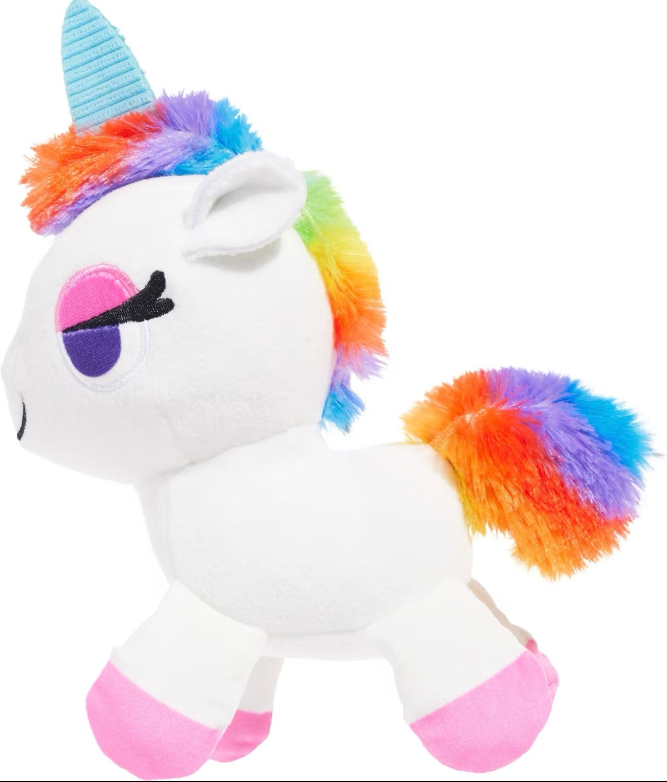 BARK Hay Girl Unicorn Plush Dog toy
