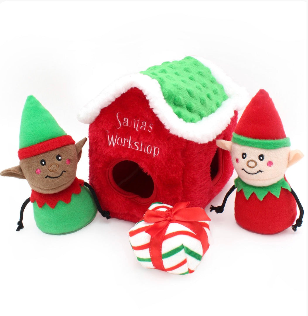 Zippy Paws Santa Workshop Burrow
