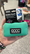 Teal & Pink DOOG walking pouch