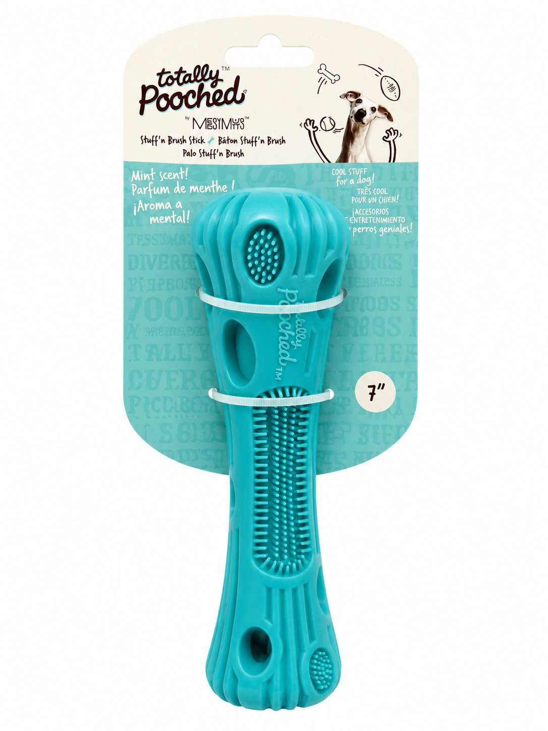 Totally Pooched Stuff n Brush Stick 9”