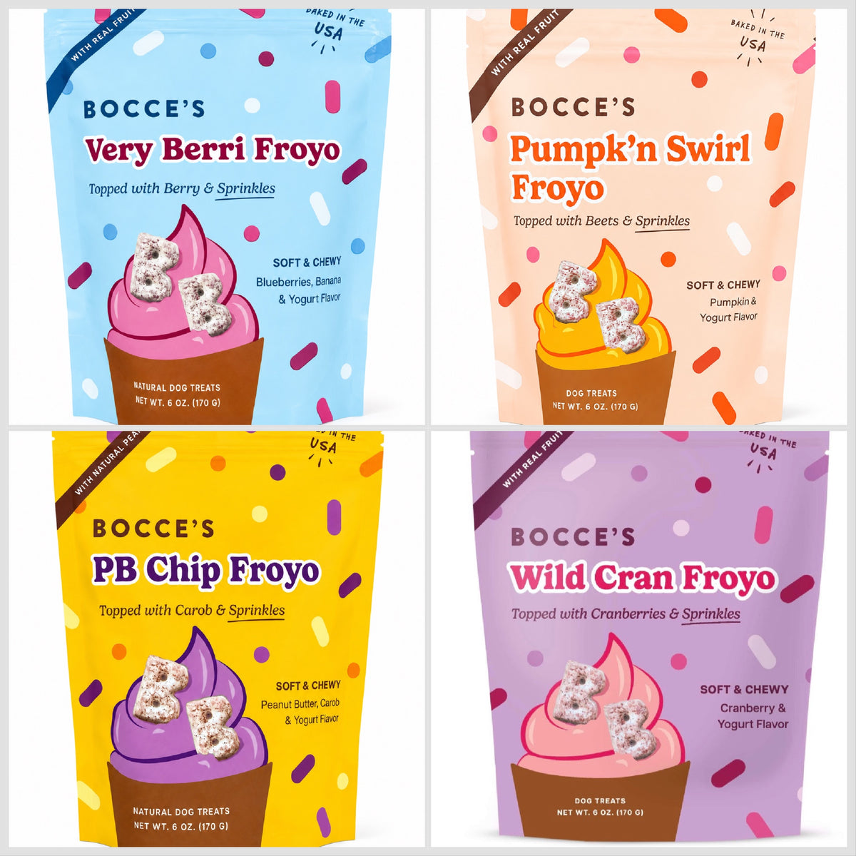 Bocces Real Fruit & Yogurt, Soft & Chewy