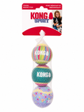 3 pack Kong Tennis Balls