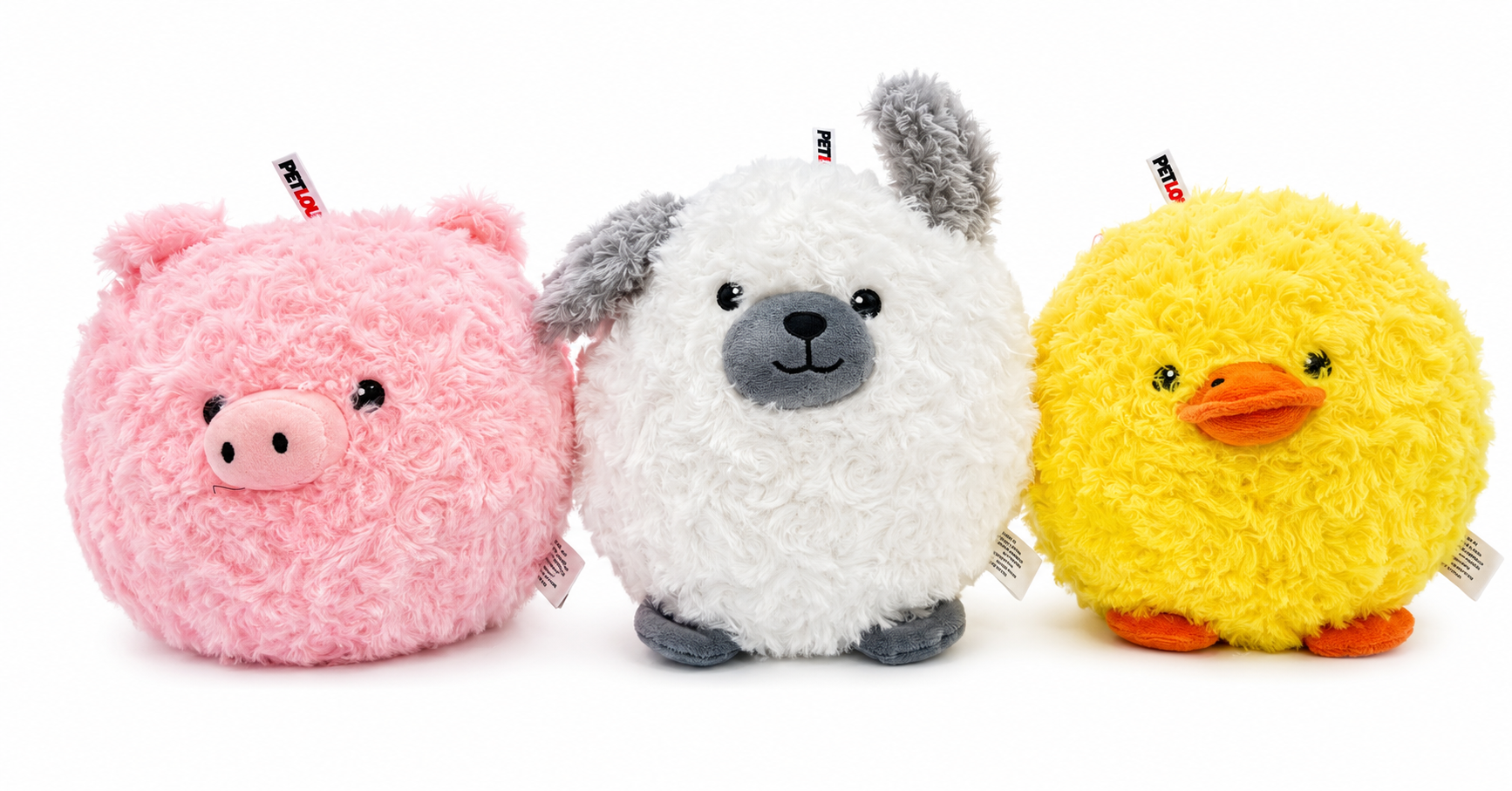 PetLou 8” Pig Plush ball