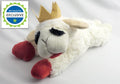Multipet Lamb Chop with Crown Medium 10.5″ Plush Dog Toy