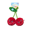 ThoozyPet Cherries Plush Dog Toy