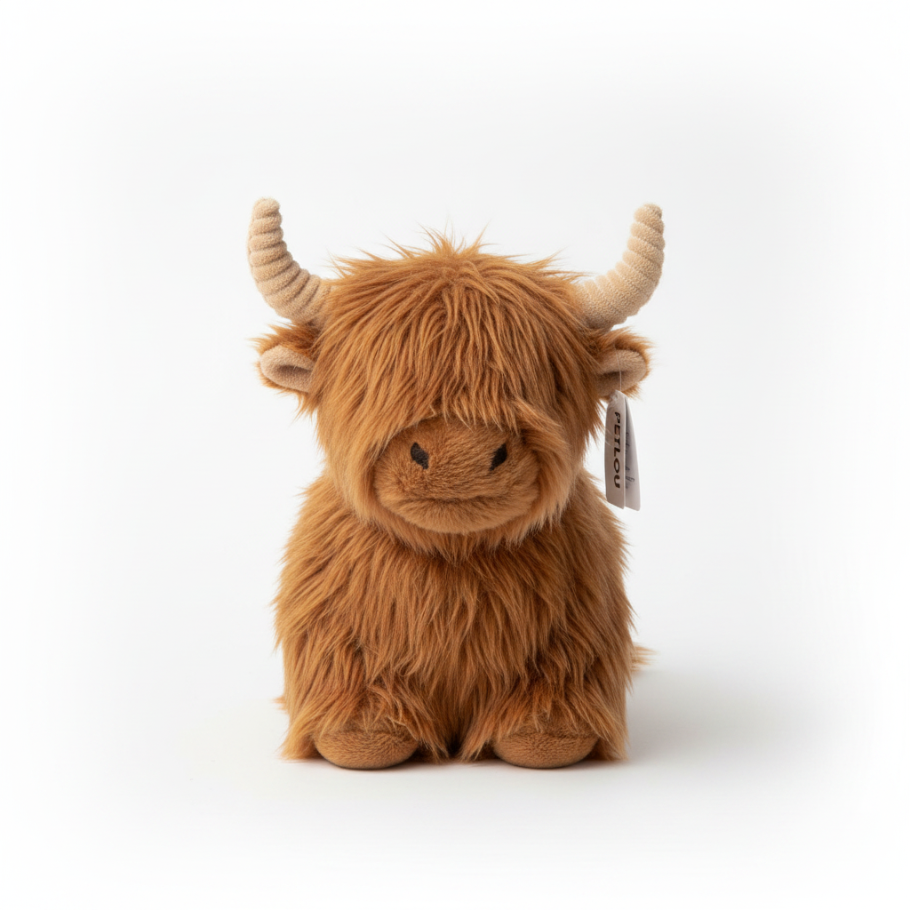 16” Jumbo Brown Highland Cow